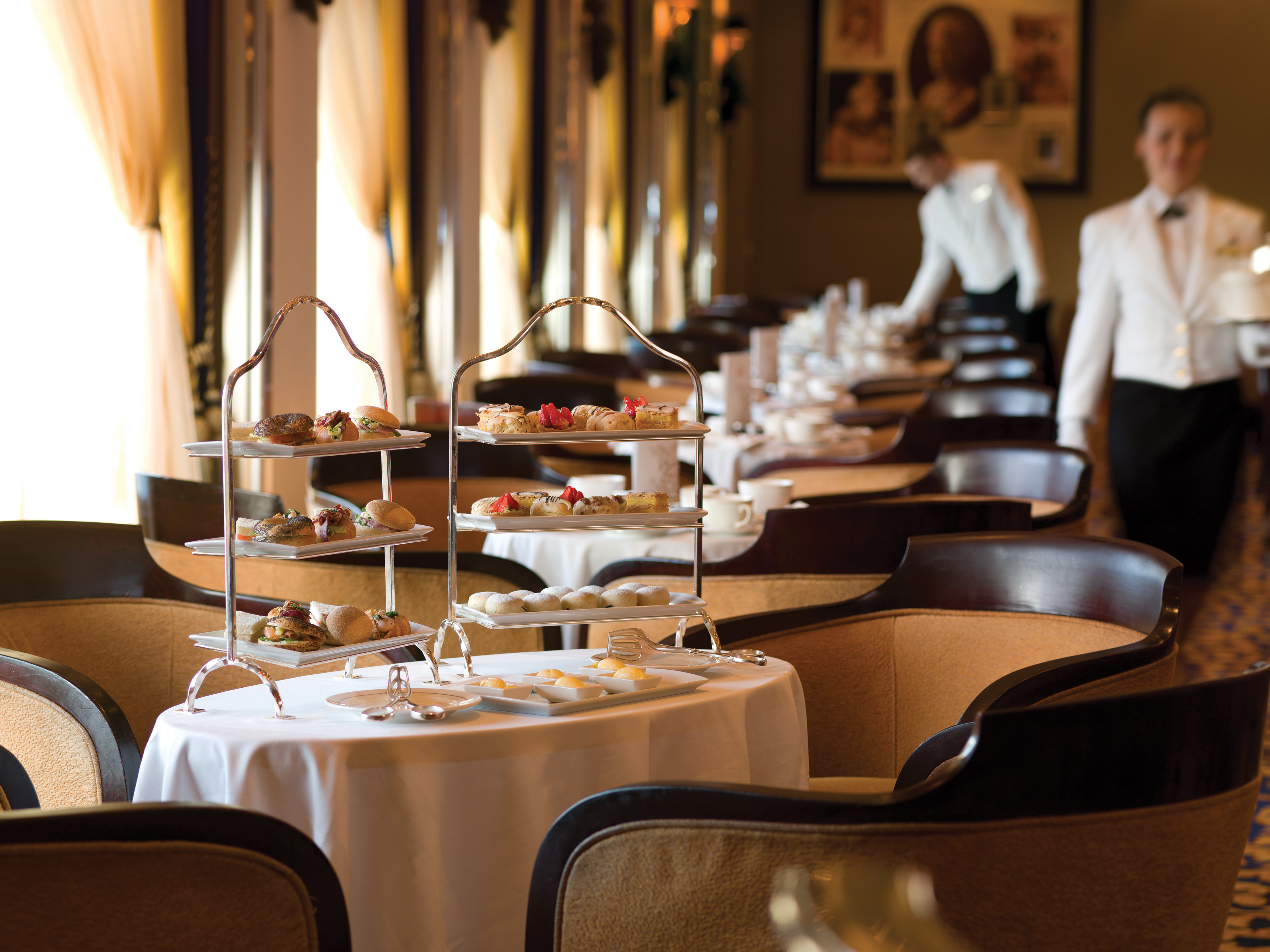 Queen Mary 2's Afternoon Tea